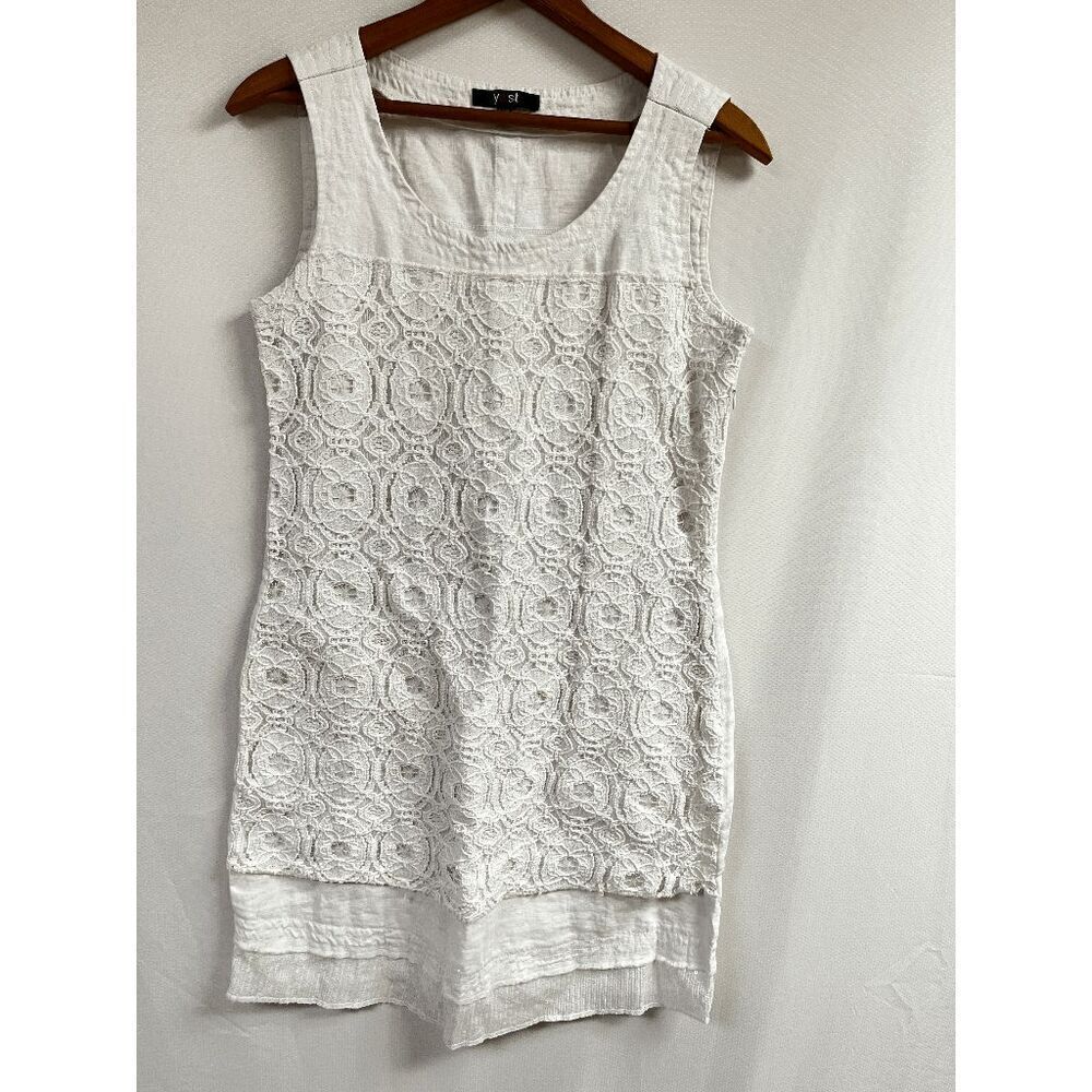 Yest Womens Sleeveless Sequin Mini Dress Size 4